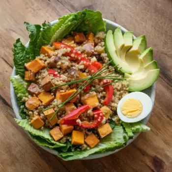 Hearty Greens and Grains Salad