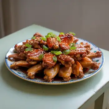 Chili-Glazed Chicken Wings