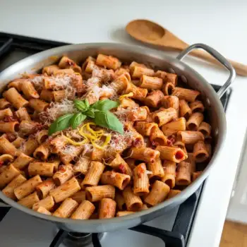 Spicy Red Pesto Pasta