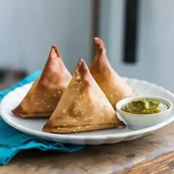 Spiced Whole-Wheat Samosas