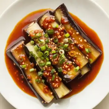 Sichuan-Style Fish-Fragrant Eggplant (Yúxiāng Qiézi)