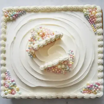 Tender White Celebration Sheet Cake