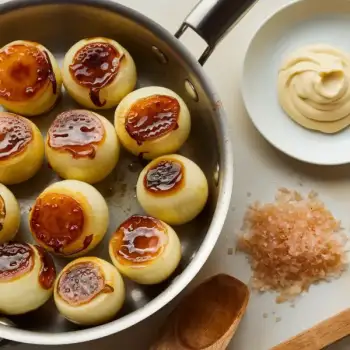 Turnips with Sweet Soy, Mayonnaise, and Bonito Flakes