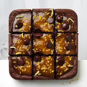 Citrus-Infused Chocolate Delight Brownies