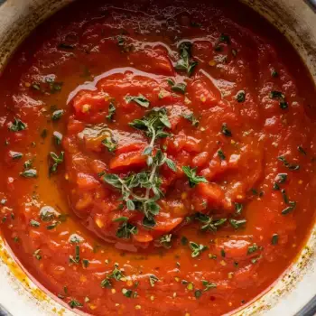 Simple Homemade Marinara Sauce