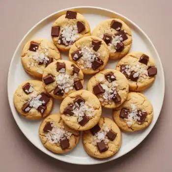 Chocolate Chunk Sea Salt Shortbread