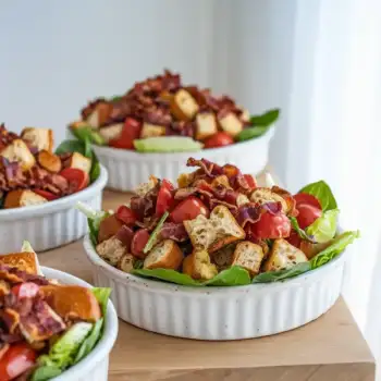 Crispy Bacon and Tomato Bread Salad