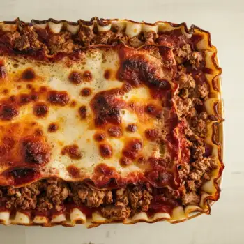 Hearty Three-Meat Lasagna