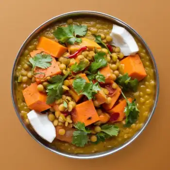 Sweet Potato & Red Lentil Dal