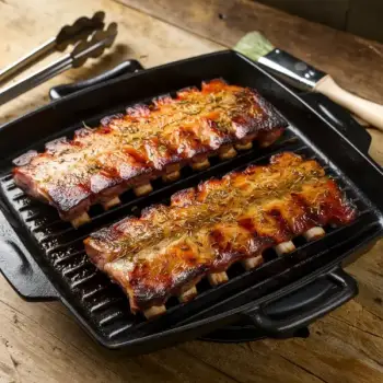 Smokey Coriander-Fennel Grilled Spare Ribs