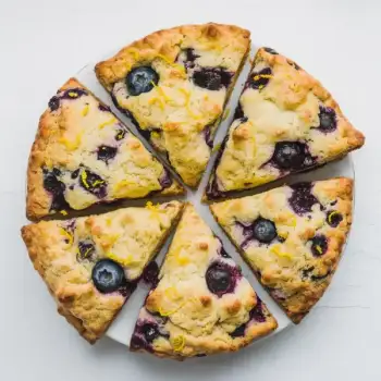 Heavenly Blueberry-Lemon Scones