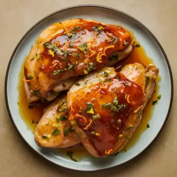 Chipotle-Orange Glazed Chicken Breasts