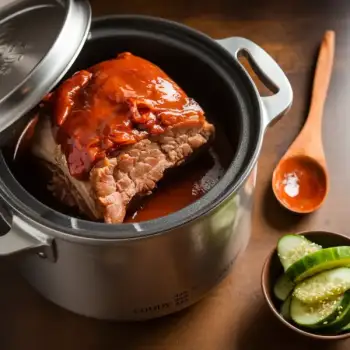 Pressure Cooker Spicy Pork Shoulder