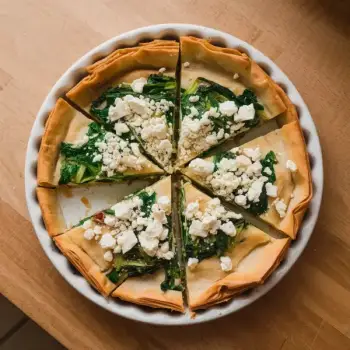 Greens & Feta Phyllo Pie