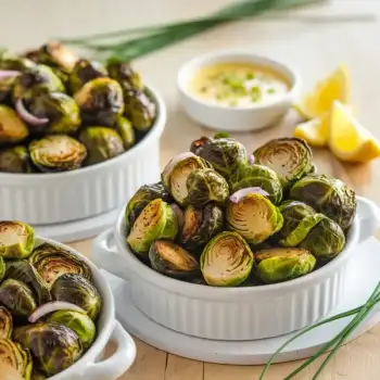 Air-Fried Brussels Sprouts