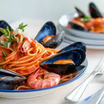 Pasta Fra Diavolo with Seafood