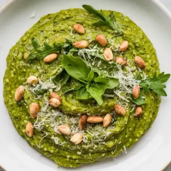 Classic Basil Pesto with Toasted Nuts and Parmesan