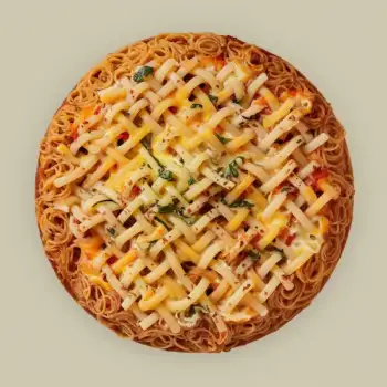 Cheesy Spaghetti Frittata
