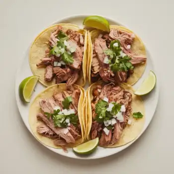 Traditional Pork Carnitas Tacos