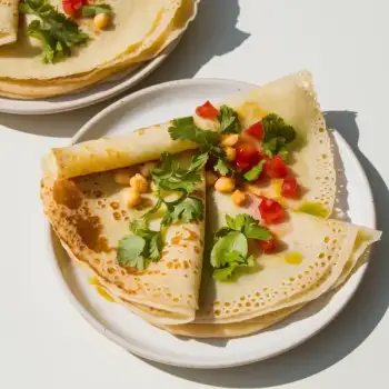 Myanmar-Style Rice Flour Crepes