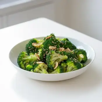 Broccoli Salad With Garlic and Sesame