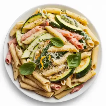 Zesty Zucchini and Ricotta Pasta Toss