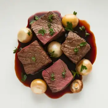 Simplified Oven-Braised Beef in Red Wine