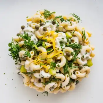 Lemony Herb Macaroni Salad