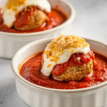 Chicken Parmesan Meatballs