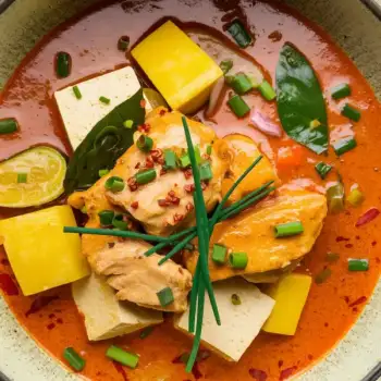 Rustic Rangoon Chicken Curry