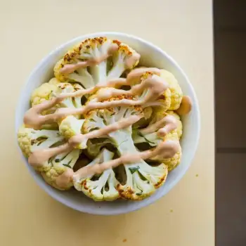 Cauliflower Shawarma With Spicy Tahini