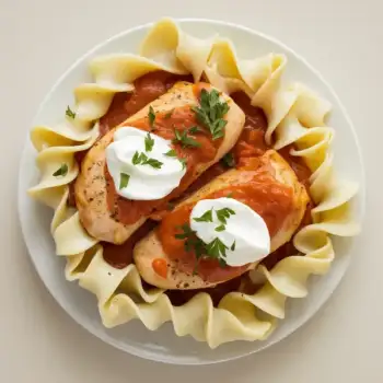 Simplified Hungarian Chicken Paprikash
