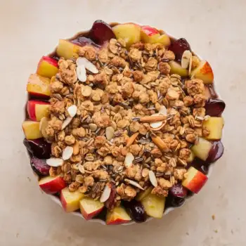 Autumn Fruit Crumble