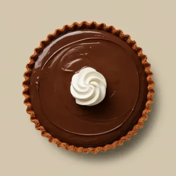 Velvety Chocolate Silk Pie