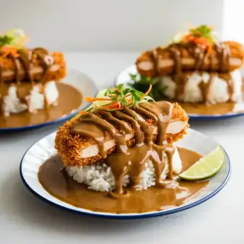 Crispy Katsu with Velvety Curry Sauce