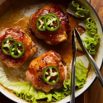 Sticky Tamarind Chicken