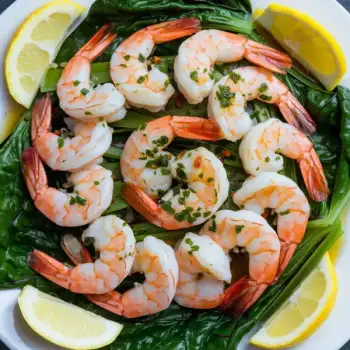 Garlicky Lemon Shrimp Scampi