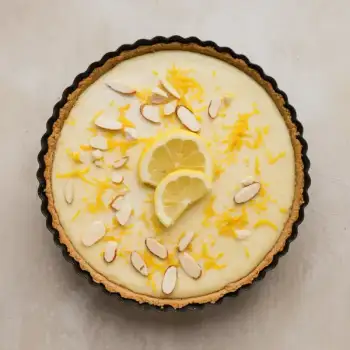 Lemon-Almond Skillet Tart