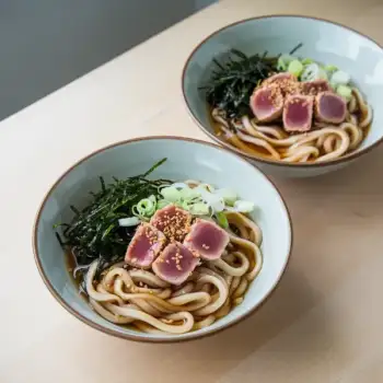 Japanese-Style Tuna Noodle Salad