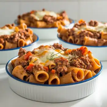 Baked Rigatoni with Lamb Ragù