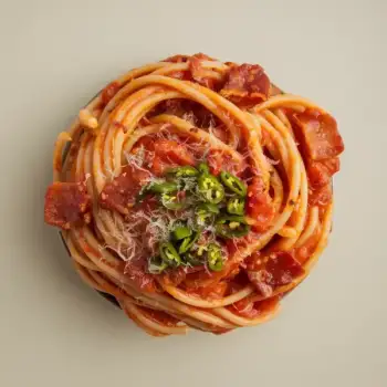 Spicy Pancetta Bucatini