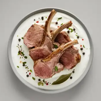 Spiced Lamb Chops in Yogurt Sauce