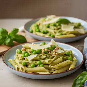 Penne with Umami Pesto