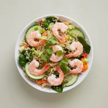 Vietnamese-Style Shrimp and Quinoa Salad