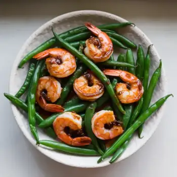 Sheet-Pan Gochujang Shrimp and Green Beans