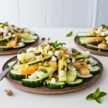Cucumber and Melon Salad
