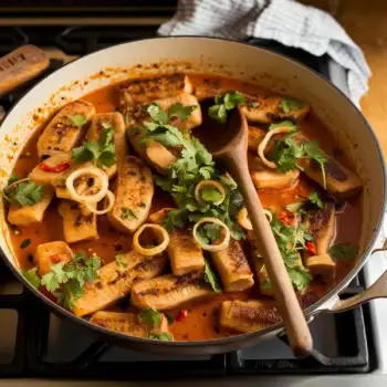 Pan-Seared Sweetbreads with Cilantro-Ginger Sauce