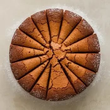 Almond Chocolate Cloud Cake