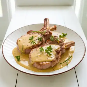 Pork Chops with Dijon Cream Sauce