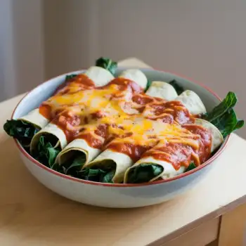 Swiss Chard Enchiladas